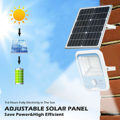 150W मॉनिटरिंग सोलर एलईडी फ्लड लाइट्स सोलर चार्जिंग और डिस्चार्जिंग सिस्टम