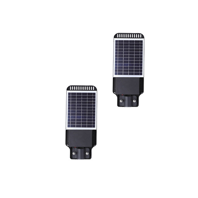 वाटरप्रूफ IP65 40w सोलर एलईडी स्ट्रीट लाइट 6V Ra80 ABS प्लास्टिक