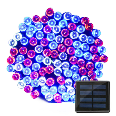 1000cm 200 LED ब्लिंक सोलर पावर्ड LED स्ट्रिंग लाइट्स वाटरप्रूफ IP65