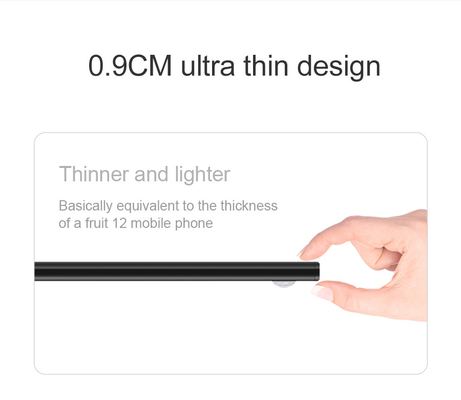 20cm 30cm 40cm 60cm अल्ट्रा थिन LED लाइट वायरलेस USB रिचार्जेबल