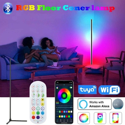 SMD5050 RGB सोलर LED फ्लड लाइट्स डेकोर इंडोर स्टैंडिंग लैंप