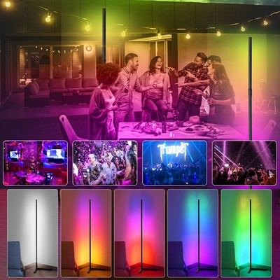 SMD5050 RGB सोलर LED फ्लड लाइट्स डेकोर इंडोर स्टैंडिंग लैंप