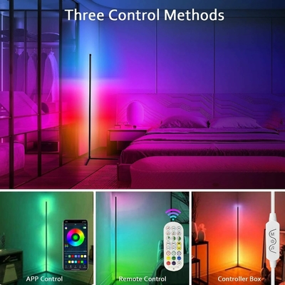 SMD5050 RGB सोलर LED फ्लड लाइट्स डेकोर इंडोर स्टैंडिंग लैंप