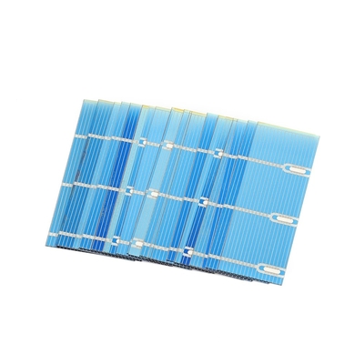 फोटोवोल्टिक पोर्टेबल के लिए 52 * 19mm 0.5V 0.24W सोलर पैनल चार्जर मोनोक्रिस्टलाइन सिस्टम