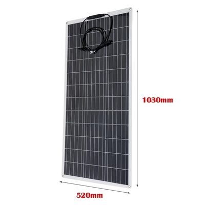 12V बैटरी पोर्टेबल लचीले सेल के लिए 200W सोलर पैनल किट बैटरी चार्जर